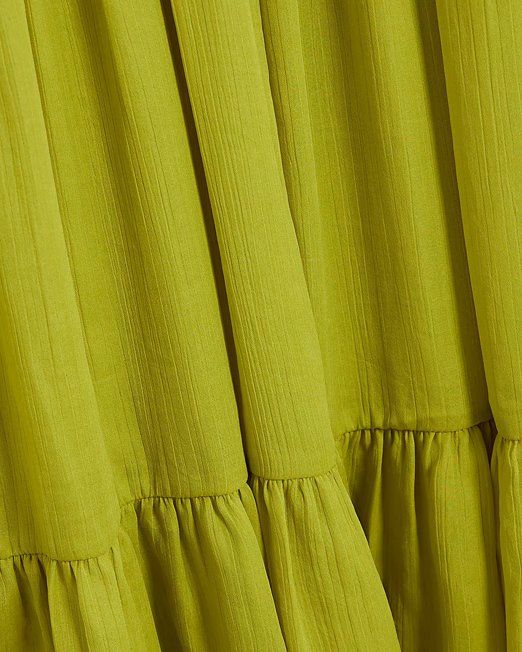 RI Studio Lime Green Layered Maxi Dress