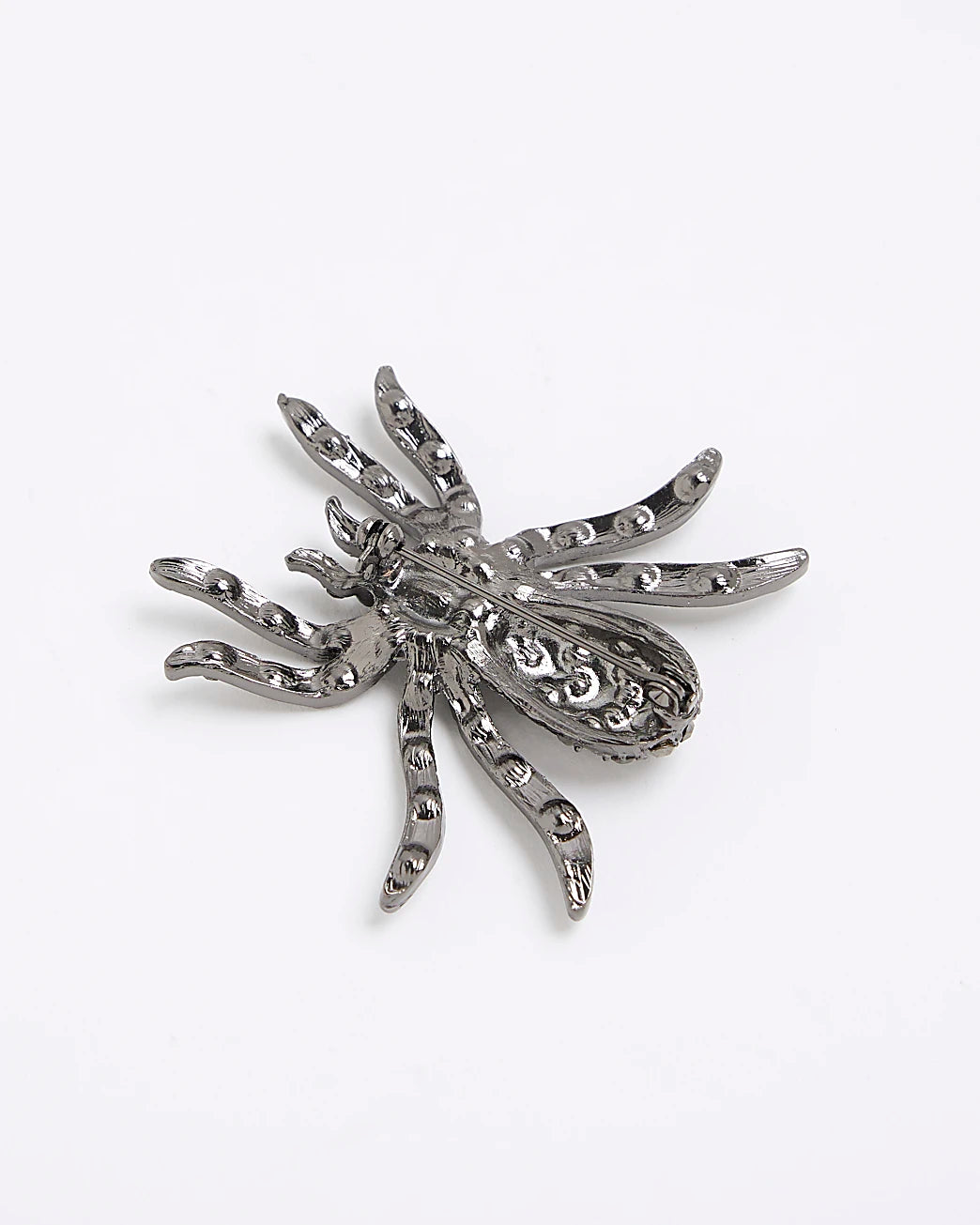 Black Halloween Spider Brooch