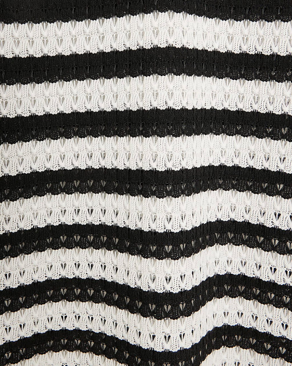 Black Long Sleeve Stripe Tie Front Maxi Dress